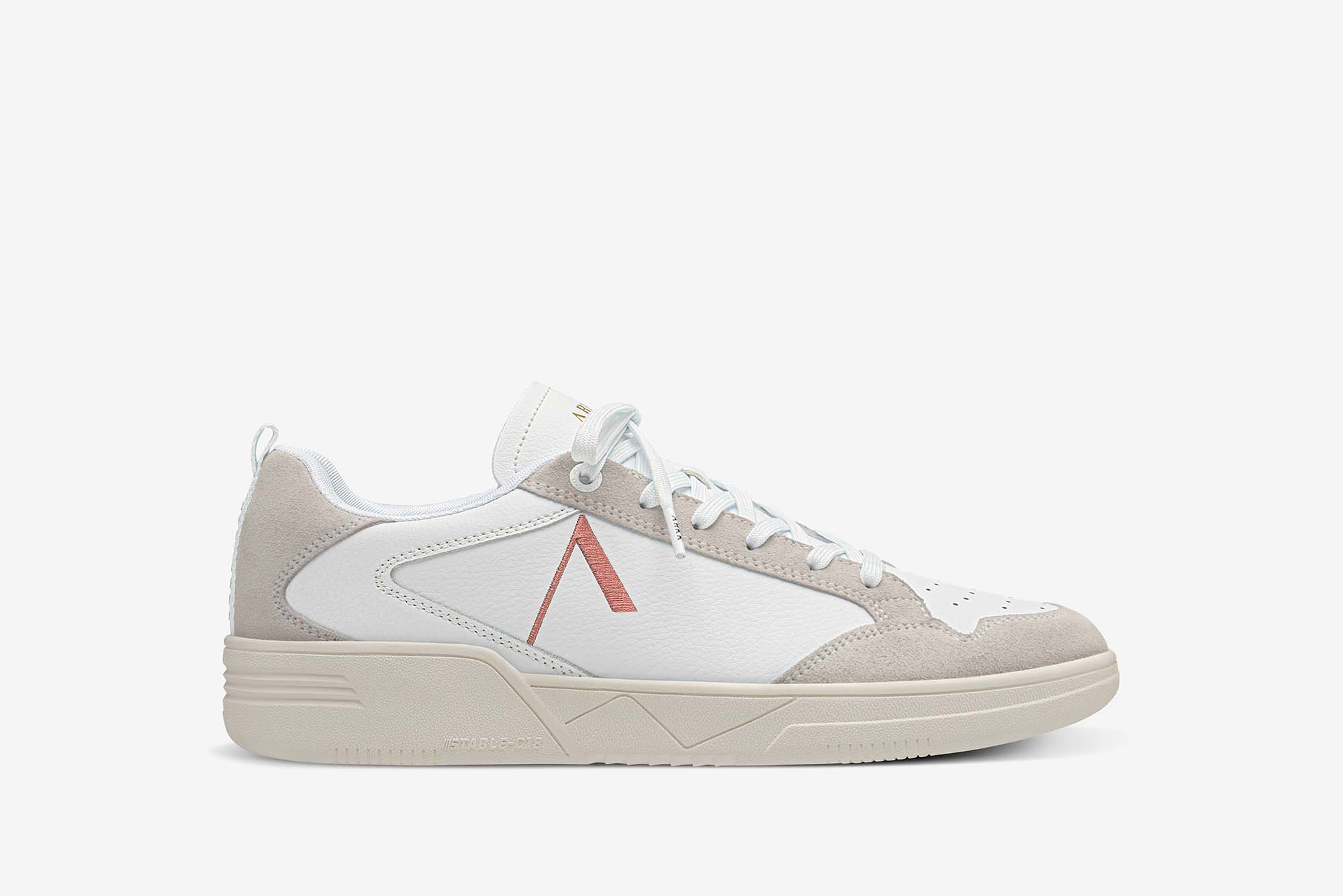 ARKK Collection Visuklass Leather Suede S-C18 | White Peach | Women Visuklass